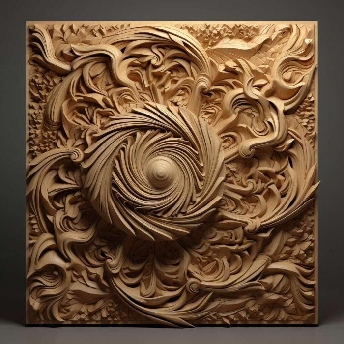 نموذج ثلاثي الأبعاد لآلة CNC 3D Art 